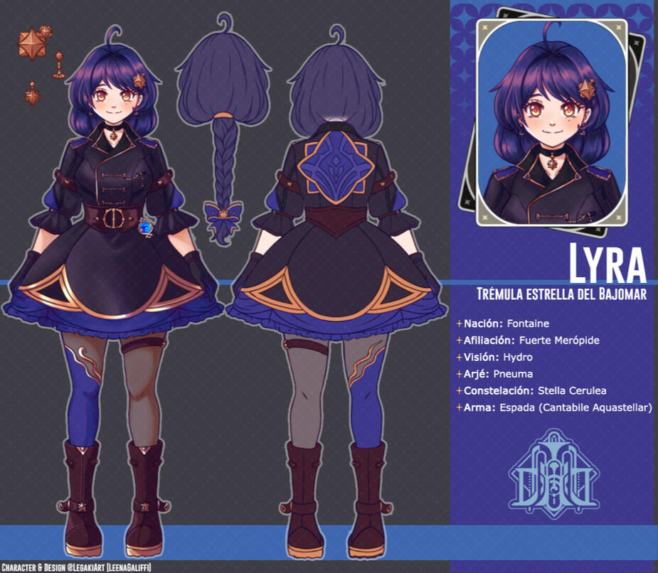 Lyra - GenshinImpact Fanchara
